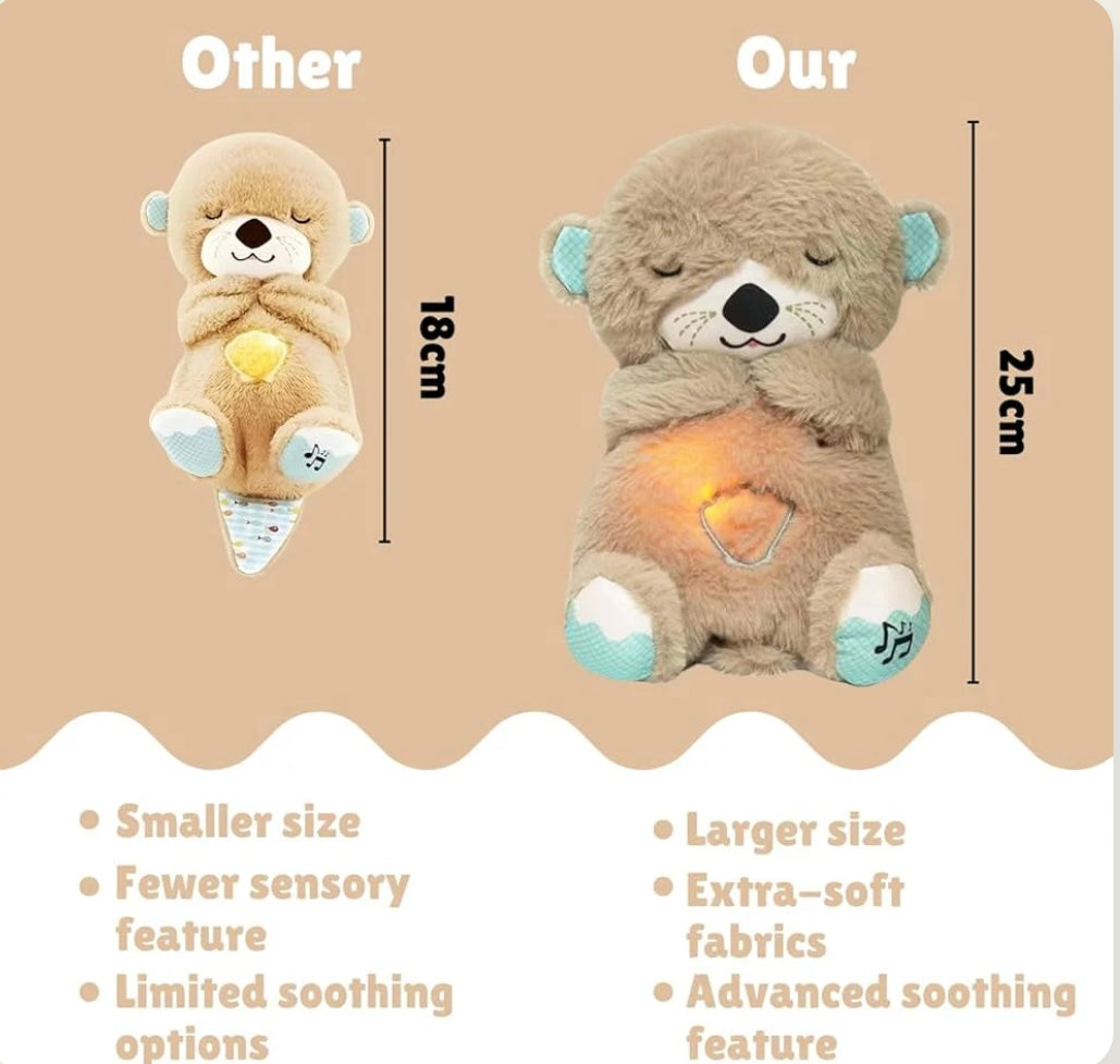 Breathing teddy bear