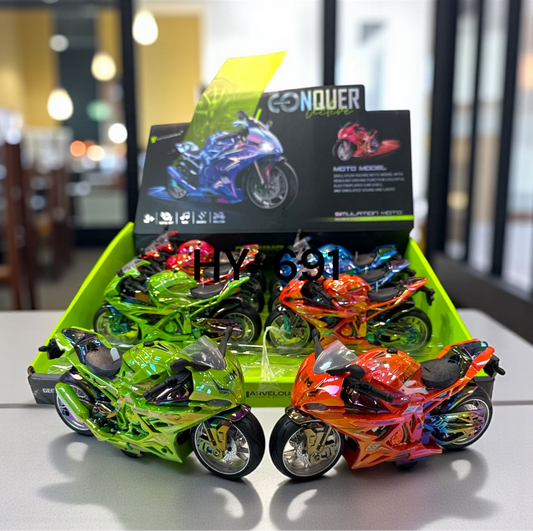 Metallic colour bike