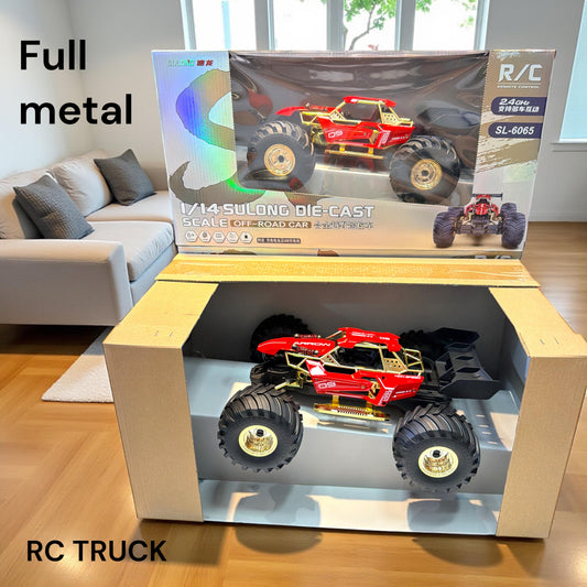 VERY HEAVY FULL METAL HIGH SPEED MONSTER RC TRUCK